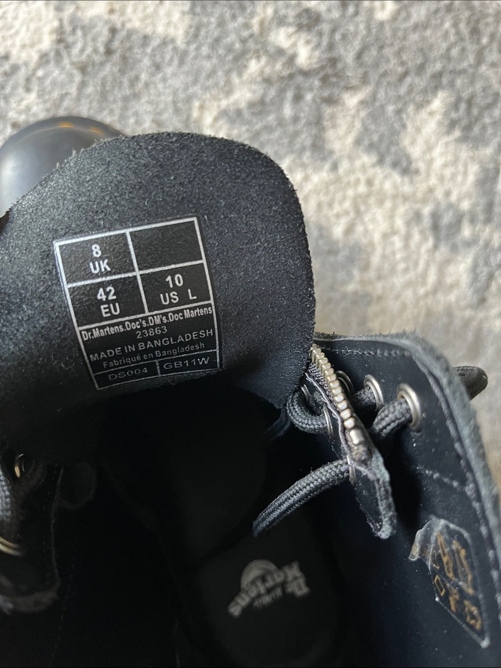 Dr. Martens 1460 Pascal Nappa Zipper Boots - Picture 11 of 13